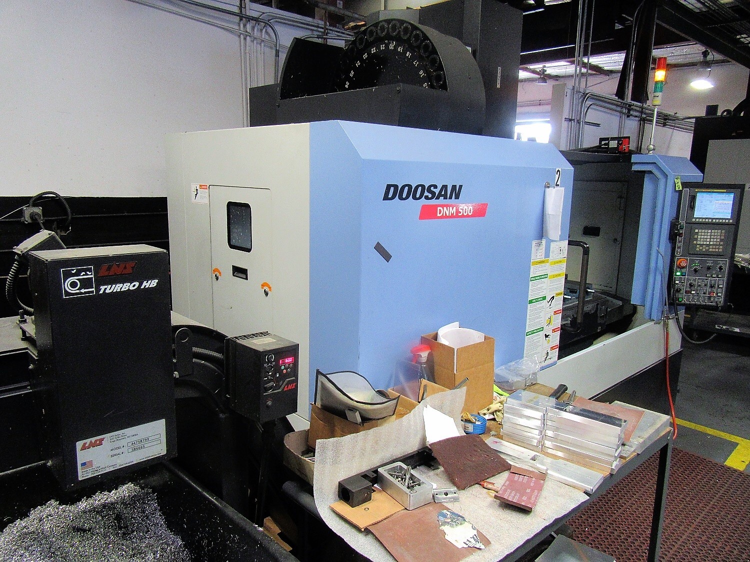 2012 DOOSAN DNM 500 Machining Centers, Machining Centers, Vertical | EMC Leasing Company