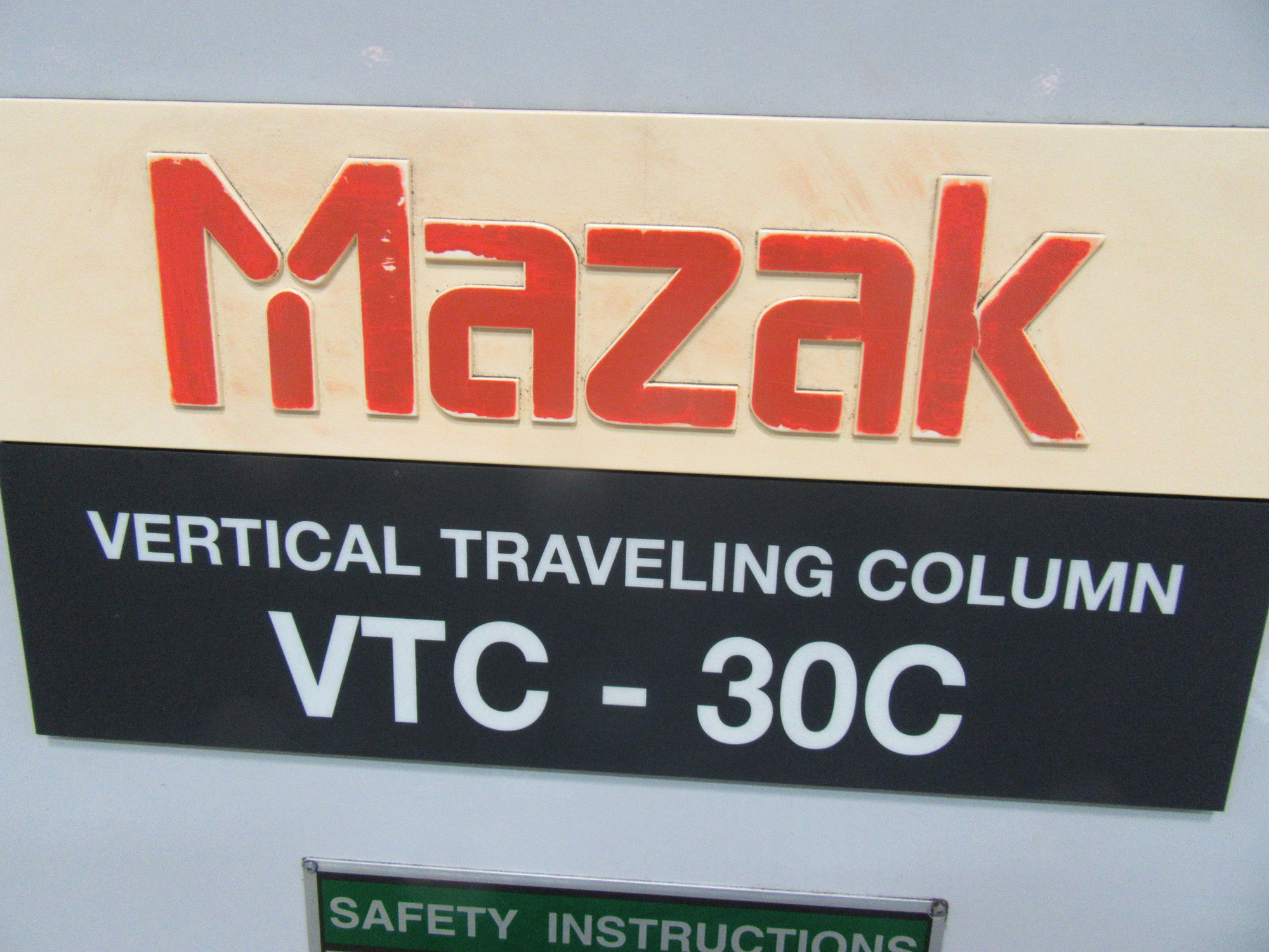 1997 MAZAK VTC-30C Machining Centers, Machining Centers, Vertical | EMC Leasing Company